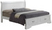 Louis Phillipe - King Storage Bed - White