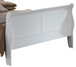 Full Bed Panel Sleigh - White