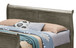 Queen Bed Panel Sleigh - Gray
