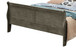 Queen Bed Panel Sleigh - Gray
