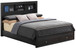 Queen Storage Bed - Black