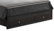 Queen Storage Bed - Black