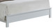 King Bed Chic Transitional - White