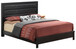 Full Bed With Storage Transitional - Black