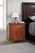 Izzy - Nightstand For Modern Spaces - Oak