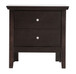 Primo - Nightstand With Storage Drawers - Espresso