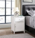 Izzy - Nightstand For Modern Spaces - White