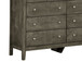 Elegant Casual Dresser - Gray
