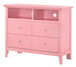 Charming TV Media Chest - Pink