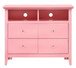 Charming TV Media Chest - Pink