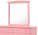 Elegant Wall Mirror - Pink