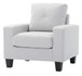 Club Chair For Cozy Spaces - White