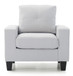 Club Chair For Cozy Spaces - White