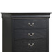 Charming Traditional Storage Chest - Black