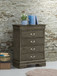 Elegant Traditional Storage Chest - Gray