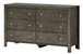 Elegant Transitional Dresser - Gray
