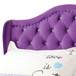 Full Bed Transitional Upholstered - Purple