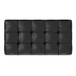 Sienna - Storage Ottoman Bench - Distressed Black