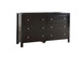 Elegant Transitional Dresser - Black