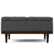 Mariah - Lift Top Table Storage Ottoman - Gray