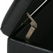 Kingsley - Large Storage Ottoman - Midnight Black