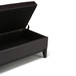 Oregon - Storage Ottoman Bench With Tray - Tanners Brown