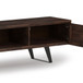 Lowry - Handcrafted, TV Media Stand - Distressed Charcoal Brown