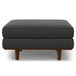 Morrison - Upholstered Sofa And Ottoman Set - Charcoal Gray