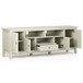 Warm Shaker - TV Media Stand - Antique White