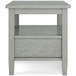 Warm Shaker - End Table - Fog Gray