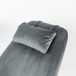 Chel - Velvet Rocking Chair - Light Gray