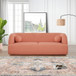 Anna - French Boucle Sofa - Pink