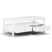 Warm Shaker - Coffee Table - White
