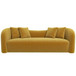 Mason - Mid Century Modern Luxury Tight Back Curvy Couch - Gold