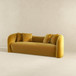 Mason - Mid Century Modern Luxury Tight Back Curvy Couch - Gold
