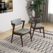 Edwin - Dining Chair (Set of 2) - Light Gray