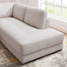 Glander - Cozy Sectional Sofa Right Facing - Cream
