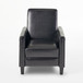 Push Back Chair For Elegant Home - Black
