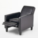Push Back Chair For Elegant Home - Black