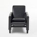 Push Back Chair For Elegant Home - Black