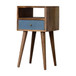 Mini Hand Painted Nightstand - Blue