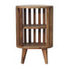 Ariella - Double Shelf Nightstand - Oak