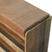 Buffalo - Hide Pull Out Shoe Storage Bench - Oak