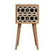 Inlay - Bone 2 Drawer Bedside Table - Light Brown