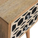 Inlay - Bone 2 Drawer Bedside Table - Light Brown
