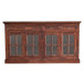 Large Glazed Sideboard - Cherry