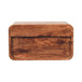 2 Drawer Floating Bedside Table - Caramel