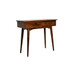 Hallway 2 Drawer Console Table - Chestnut