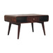 Curved Coffee Table - Walnut