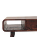 Curved Coffee Table - Walnut